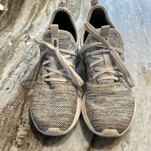 Adidas Women’s Gray Knit Sneakers, 8.5